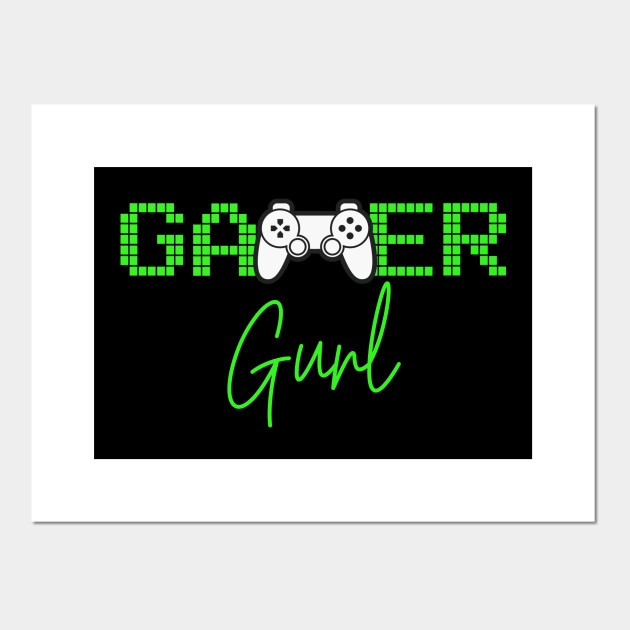 Gamer Gurl | Arcade Retro Online Gamer T-Shirt | Gift Idea
